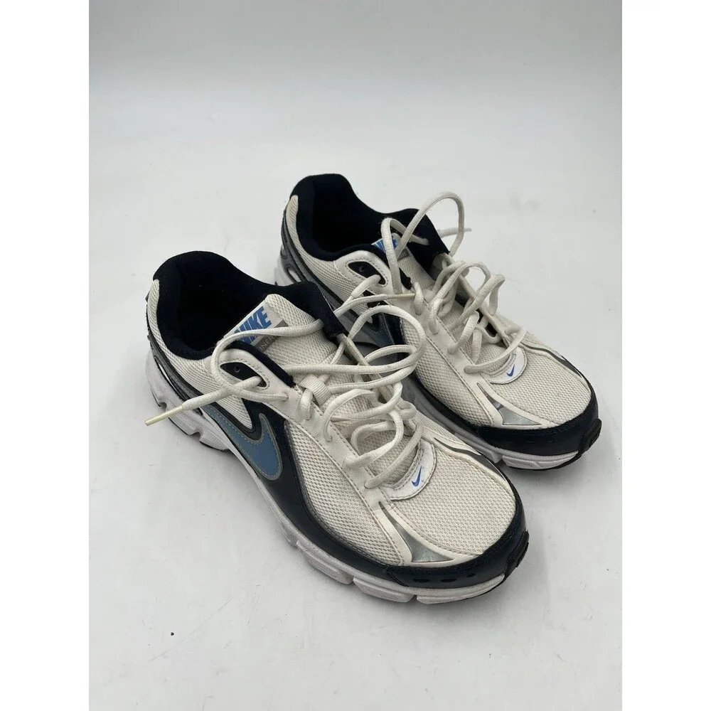 Nike  Incinerate 431852-103 White Navy Blue Running Shoes Size 10